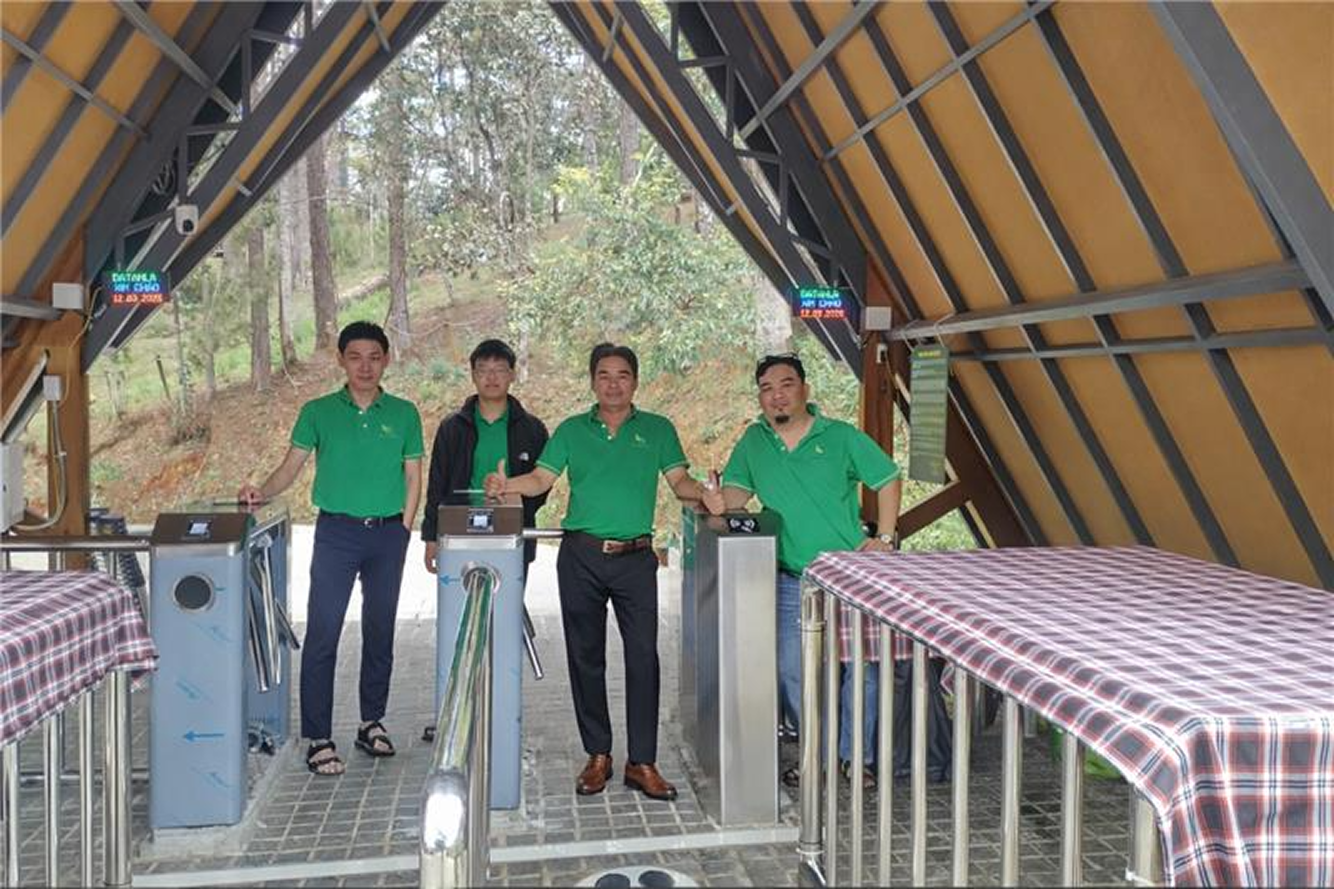 GiHoTech đồng hành cùng Đà Lạt Tourist Group số hoá cổng soát vé tại khu du lịch Datanla